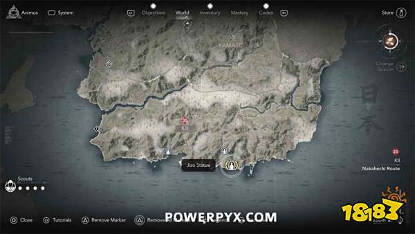 刺客信条影纪伊地藏像位置 纪伊地藏菩萨像点位一览