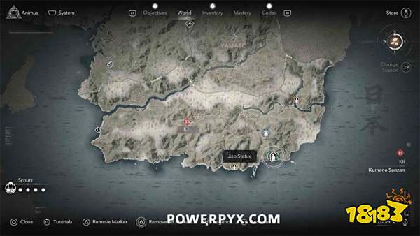 刺客信条影纪伊地藏像位置 纪伊地藏菩萨像点位一览