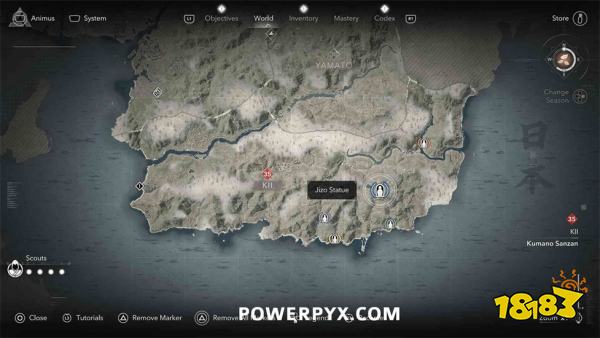 刺客信条影纪伊地藏像位置 纪伊地藏菩萨像点位一览