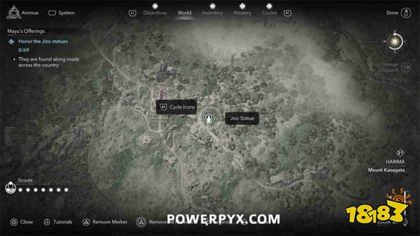 刺客信条影播磨地藏像位置 播磨地藏菩萨像点位一览