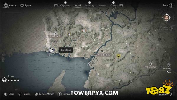 刺客信条影播磨地藏像位置 播磨地藏菩萨像点位一览