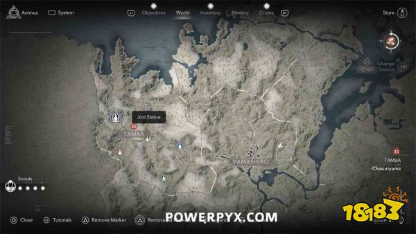 刺客信条影丹波地藏像位置 丹波地藏菩萨像点位一览