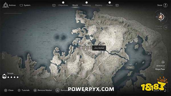 刺客信条影若狭地藏像位置 若狭地藏菩萨像点位一览