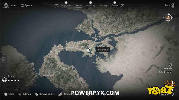 刺客信条影若狭地藏像位置 若狭地藏菩萨像点位一览