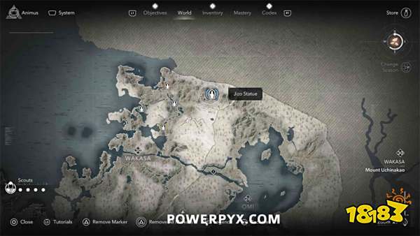 刺客信条影若狭地藏像位置 若狭地藏菩萨像点位一览