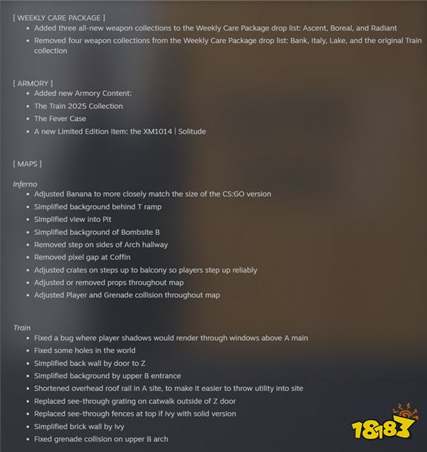 CS资讯|0401更新上线新每周掉落包，添加武库新饰品内容