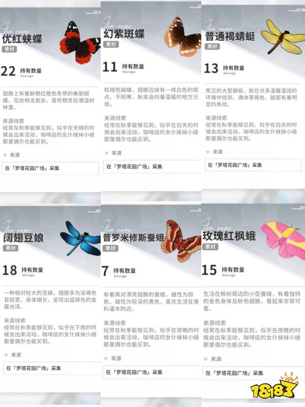 開放空間全采集物圖鑒合集2025 開放空間花朵/昆蟲/趕海收集大全