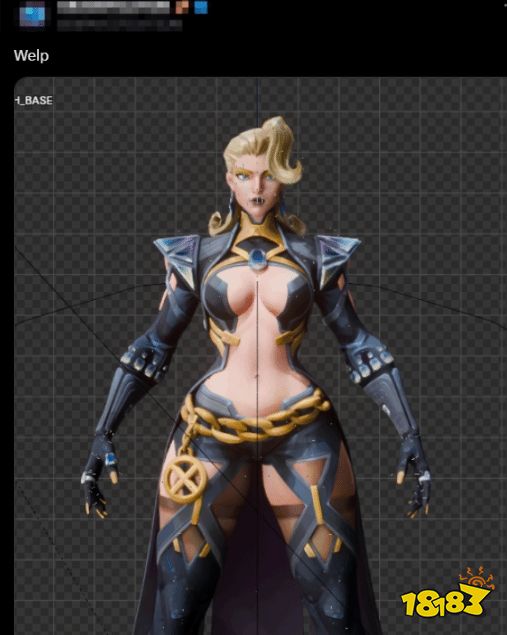大肥腿成亮点？《漫威争锋》白皇后模型提取完成：3D区作者该发力了！