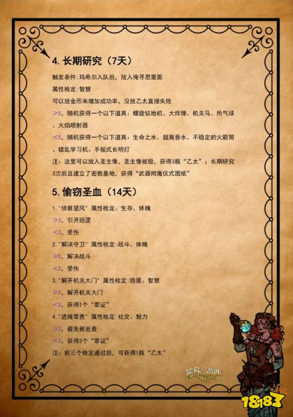 蘇丹的游戲瑪希爾人物事件攻略分享 蘇丹的游戲瑪希爾人物事件一覽
