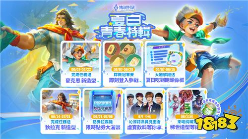 《Garena传说对决》夏日活动开启!携手纯喫茶推出联名企划