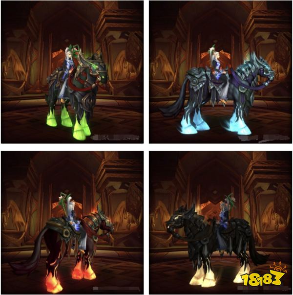 魔獸世界11.2商棧新增4只無頭騎士坐騎：售價700！