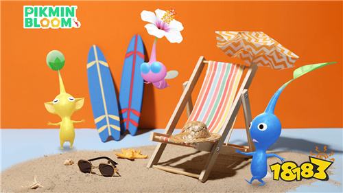 《Pikmin Bloom》7月海滩度假活动即将开启!全新冲浪板皮克敏登场