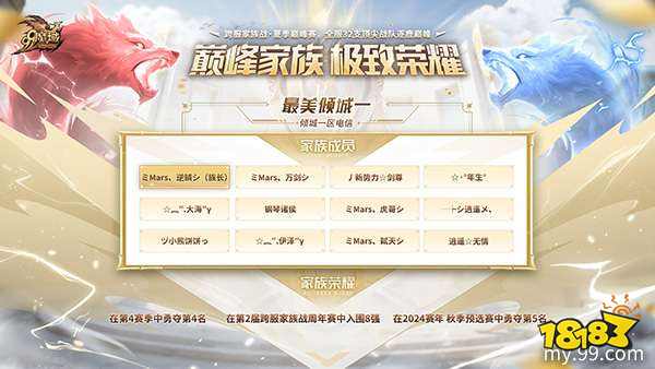 今晚21:30魔域跨服家族战季军赛燃战 观赛赢8888点魔石!