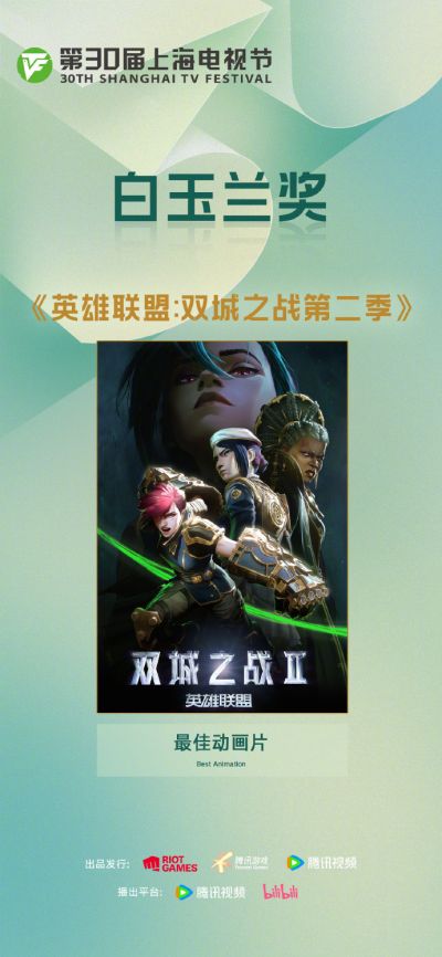双城之战2斩获白玉兰最佳动画，沉浸式音乐现场2025年登陆上海
