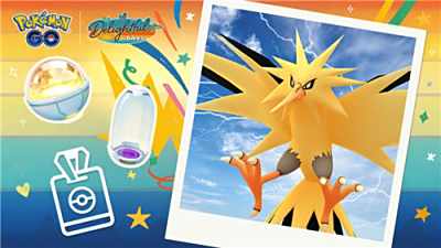 《PokémonGO》7月活动＂闪电鸟＂降临!