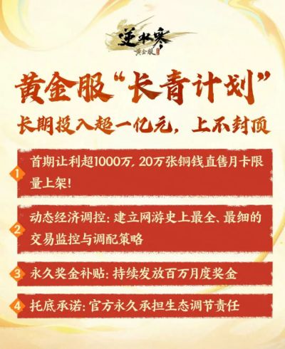 逆水寒又开始撒币了，玩家可以成为合伙人，每个月稳拿固定收益!