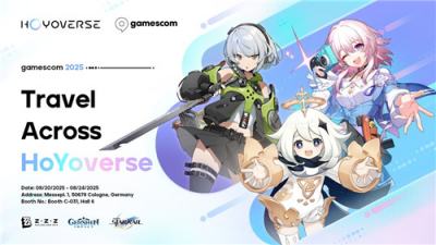 《HoYoverse多款游戏将参展Gamescom2025!》
