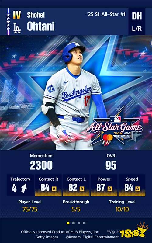 《MLB野球魂》全明星赛球员登场!大谷翔平刷新能力值纪录