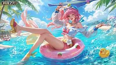 宫本武藏“夏花”皮肤领衔! 《英魂之刃》夏日狂欢开启