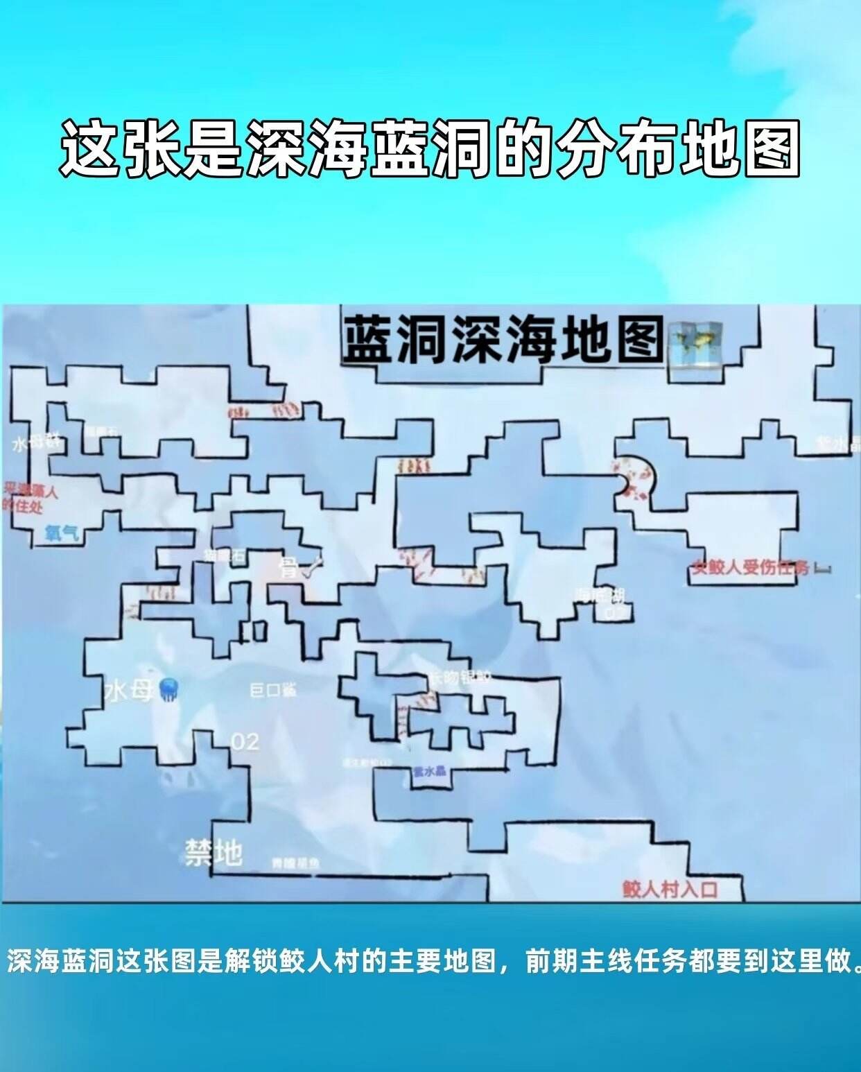 潛水員戴夫水下地圖分享