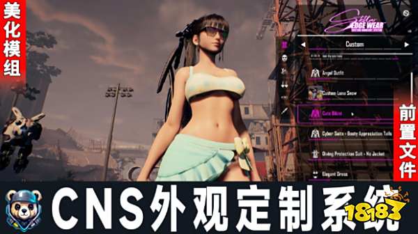 剑星CNS外观定制系统mod分享 剑星CNS外观定制系统前置MOD