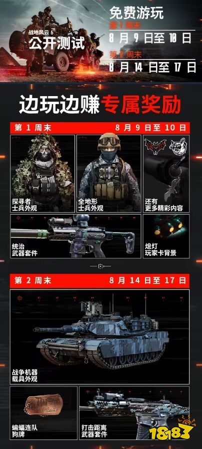 8月热战来袭!《战地风云6》公测必读指南