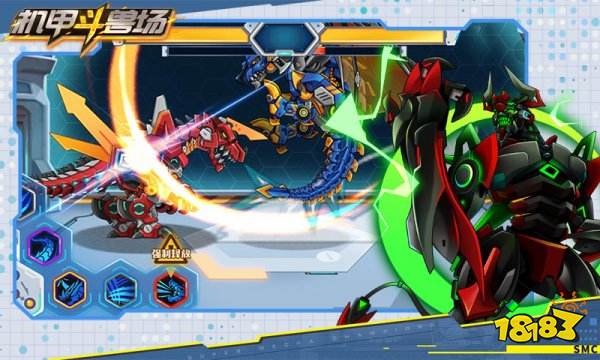 機甲斗獸場小游戲