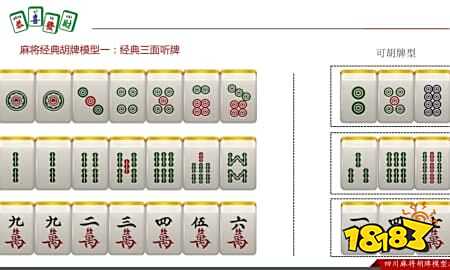 麻将胡牌公式详解 从基本胡到大三元牌型介绍
