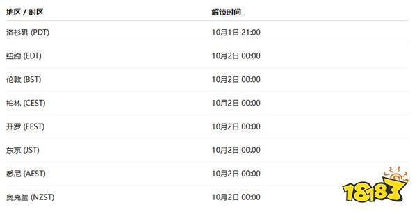 《羊蹄山之魂》解锁时间公布 全球统一10月2日0点解禁！