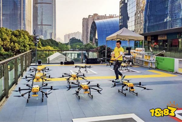 美團無人機夜間配送服務(wù)上線深圳 人才公園等景點服務(wù)至晚8點