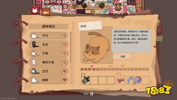 林中小女巫貓咪喜好一覽 林中小女巫貓咪喜好食物一覽