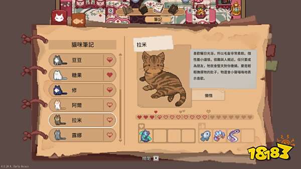 林中小女巫貓咪喜好一覽 林中小女巫貓咪喜好食物一覽