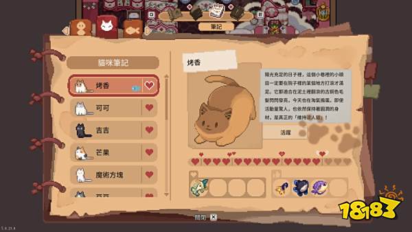 林中小女巫貓咪喜好一覽 林中小女巫貓咪喜好食物一覽