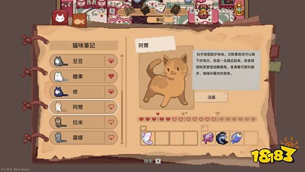 林中小女巫貓咪喜好一覽 林中小女巫貓咪喜好食物一覽