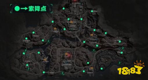 三角洲行动长弓溪谷出生点位置在哪 22个出生点分布与撤离路线全解析