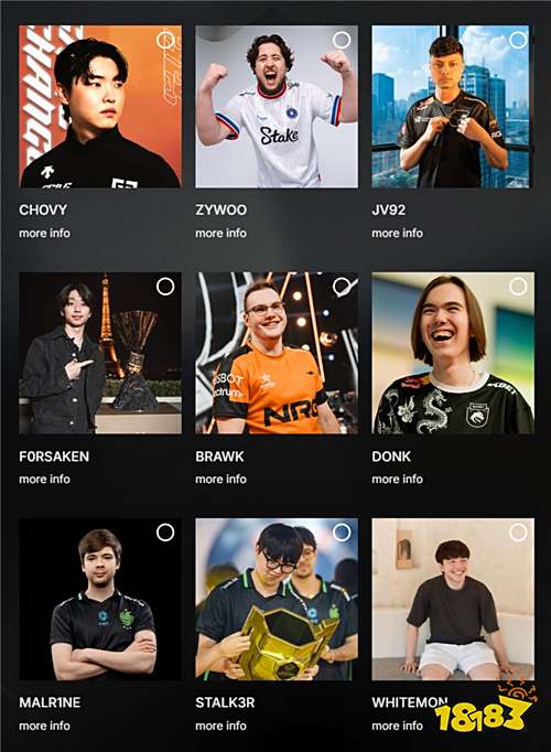 donk与ZywOo双双入围电竞大奖！CS双雄角逐年度最佳PC选手​
