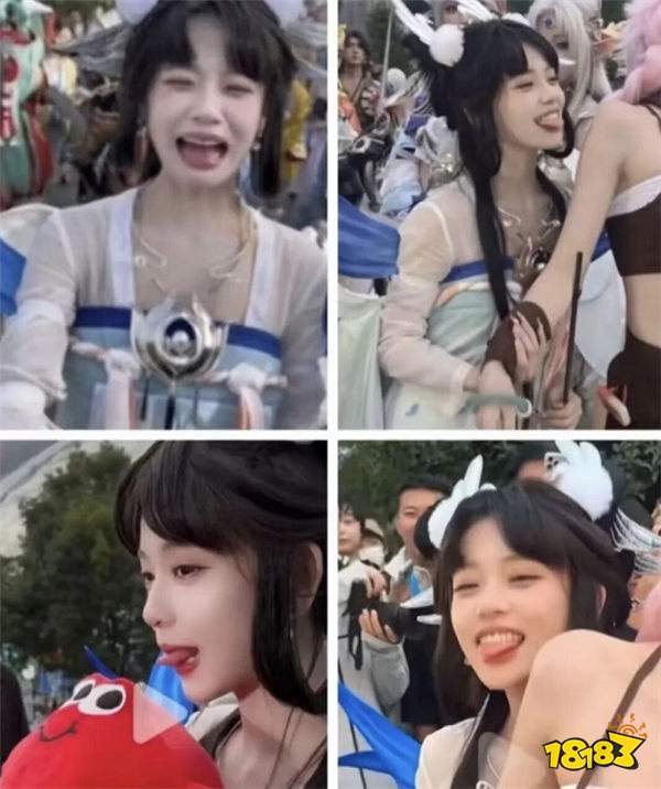 王者嫦娥Coser从全网骂到自费7.8万道歉!吐舌头抠肚脐引众怒,补偿皮肤却让玩家吵翻?