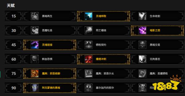 魔兽世界熊猫人之谜前夕职业天赋加点攻略 熊猫人之谜全职业天赋加点一图流