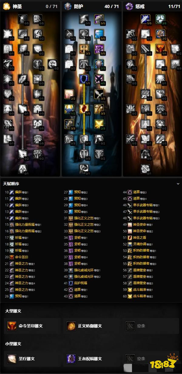 魔兽世界时光服全职业练级天赋雕文推荐 时光服全职业天赋选择大全2025