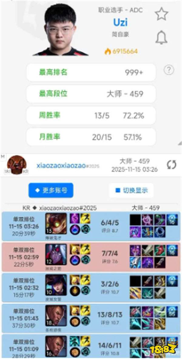 Uzi被曝600萬加盟iG全神班？！本人親自辟謠：只是排位癮犯了！卻留1%反轉懸念？