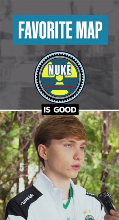 职业选手地图偏好:m0NESY最爱Nuke,YEKINDAR钟情Overpass