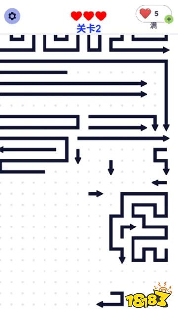 箭头消除王微信小游戏点击直玩