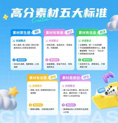 一文看懂「星广联投」高分素材 丨锚定优质内容，学会高分素材制作TIPS
