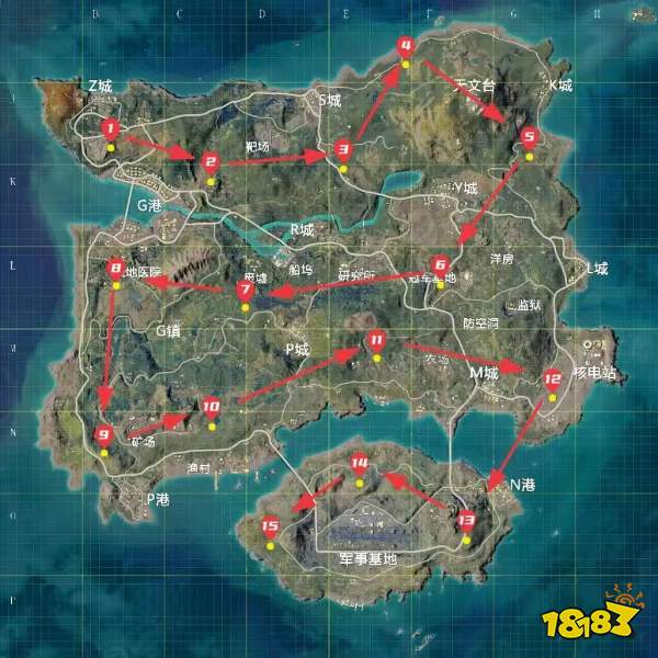 和平精英最新密室及钥匙位置大全 和平精英15处密室具体位置超详细