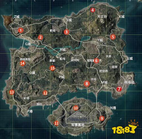 和平精英钥匙密室位置全公开 和平精英找钥匙再也不迷路!