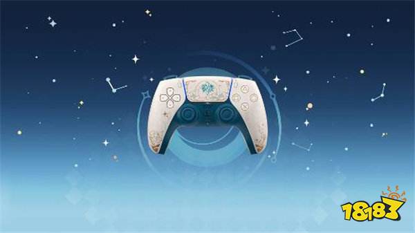 PS5×原神联名手柄炸穿双圈：白金银绿配色+派蒙烙印，全球限量发售！