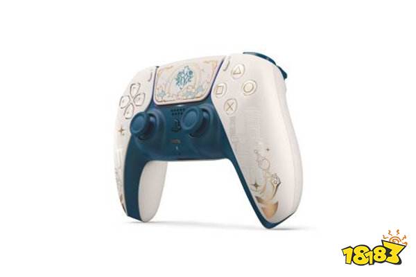 PS5×原神联名手柄炸穿双圈：白金银绿配色+派蒙烙印，全球限量发售！