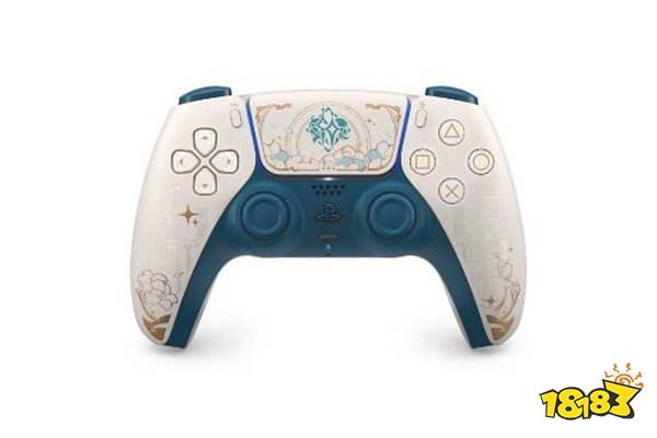 PS5×原神联名手柄炸穿双圈：白金银绿配色+派蒙烙印，全球限量发售！