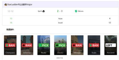 Spirit横扫Falcons晋级Major四强！NiKo再度梦碎​