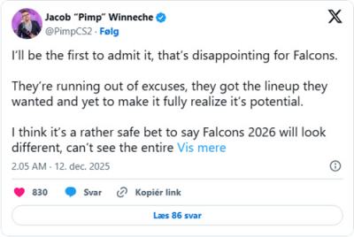 Pimp直言:Falcons已无借口 阵容调整势在必行